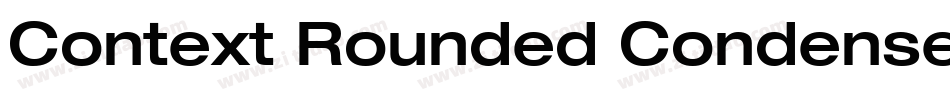 Context Rounded Condensed SSi Normal字体转换